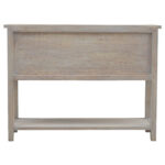 2 Door 4 Drawer Glazed Console3