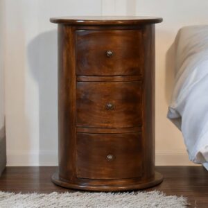 3 Drawer Chestnut Drum5