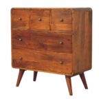 3 over 2 Curved Chestnut Chest1