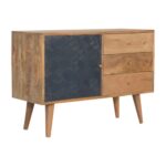Acadia Black Cabinet with Drawers2