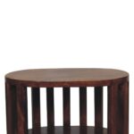 Ariella Double Shelf Chestnut Bedside2