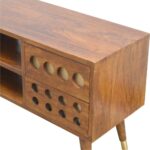 Brass Hole Inlay Media Unit2