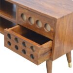 Brass Hole Inlay Media Unit3