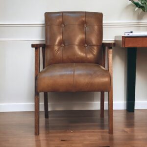 Buffalo Leather Chair5