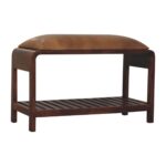 Buffalo Slatted Square Bench1