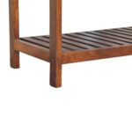Buffalo Slatted Square Bench5