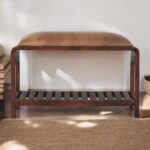 Buffalo Slatted Square Bench6