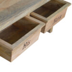 Carved Storage Bench2