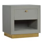 Cement Nightstand with Open Slot1