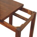 Chestnut Butterfly Dining Table2
