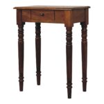 Chestnut Turned Leg Writing Desk1