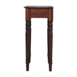 Chestnut Turned Leg Writing Desk3