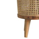Cream Boucle Larissa Footstool3