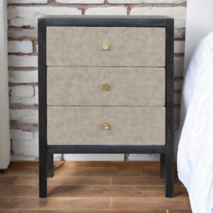 Faux Leather Nightstand6