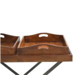 Industrial Metal Butler Tray3