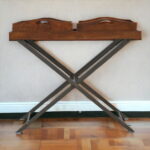 Industrial Metal Butler Tray6