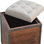 Iron Padded Storage Footstool2