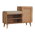 Larissa 2 slot Oak-ish Bench Unit1