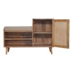 Larissa 2 slot Oak-ish Bench Unit2