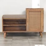 Larissa 2 slot Oak-ish Bench Unit4