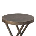 Metallic Rope Side Table2
