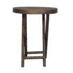 Metallic Rope Side Table3