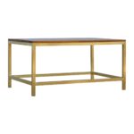 Rectangle Gold Coffee Table3