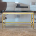 Rectangle Gold Coffee Table5