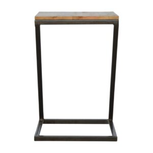 Side Table with Iron Base3