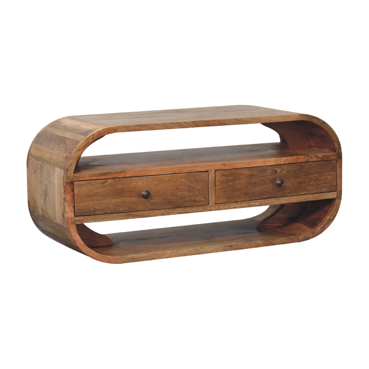 2 Drawer Curved Edge Media Unit1 2 Drawer Curved Edge Media Unit1