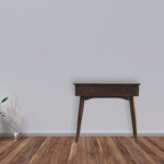 2 Drawer Walnut Hallway Console6
