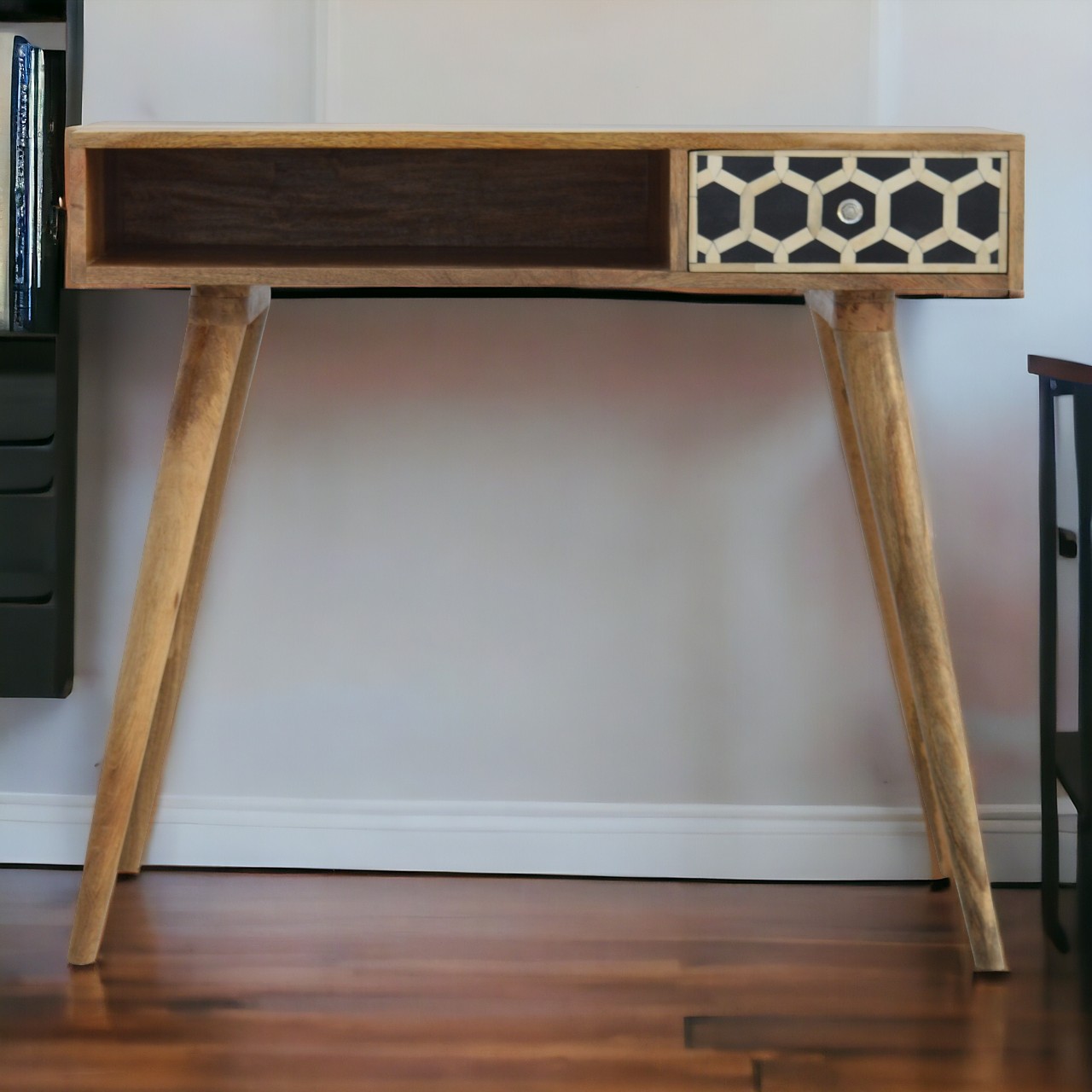 Bone Inlay Writing Desk5 Bone Inlay Writing Desk5