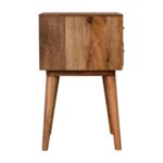 Brick Red Patterned Nightstand4