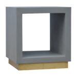 Cement Cube Nightstand Table3