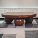 Chestnut Central Ball Table3