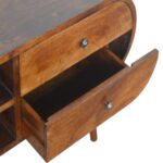 Chestnut Circular Media Unit2