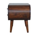 Chestnut Circular Media Unit3