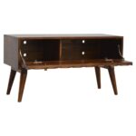 Chestnut Diamond Storage Bench2