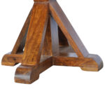 Chestnut Tristle Round Table4