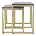 Chunky Gold Table Set of 33