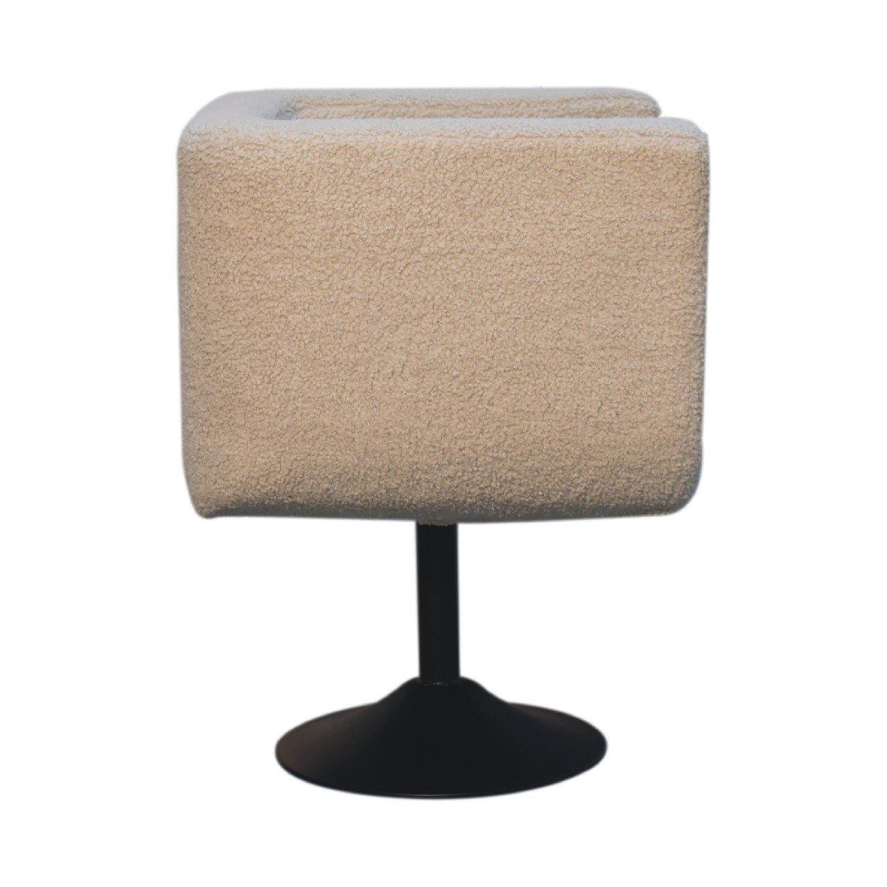 Cream Boucle Swivel Chair3 Cream Boucle Swivel Chair3