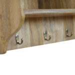 Floating Coat Rack with 3 Shelves4