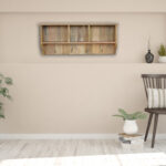 Floating Coat Rack with 3 Shelves5