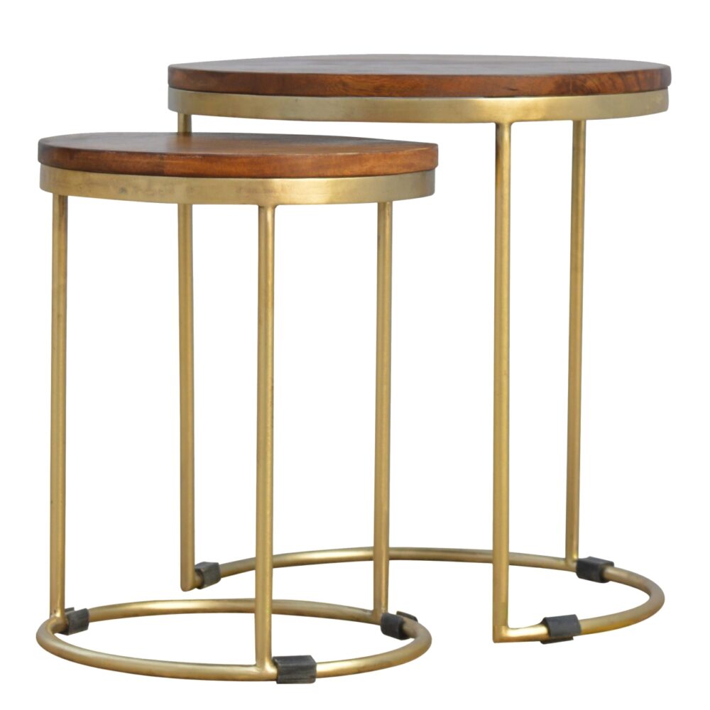 Golden Nesting Stool of 23 Golden Nesting Stool of 23