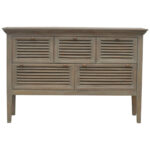 Grey Wash 5 Shutter Buffet