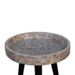 Honeycomb Mosaic End Table2