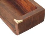 Indira California Walnut Floating Console Table2