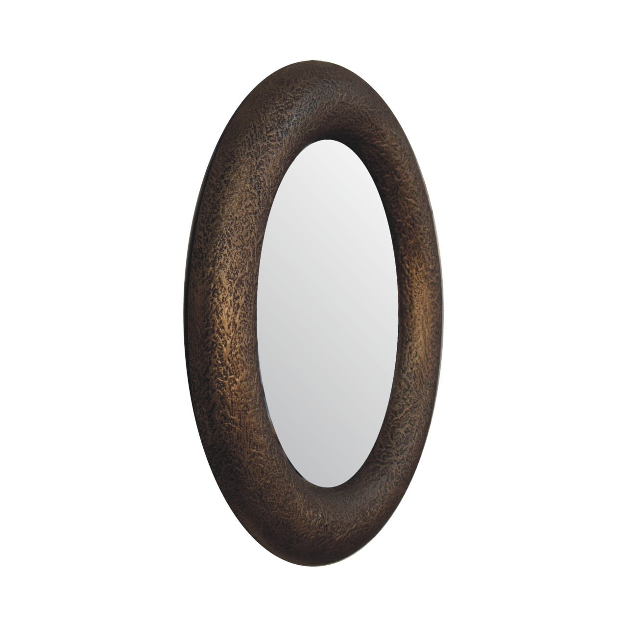 Round Metallic Hammered Mirror2 Round Metallic Hammered Mirror2