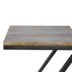 Side Table with Iron Base2