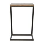 Side Table with Iron Base3